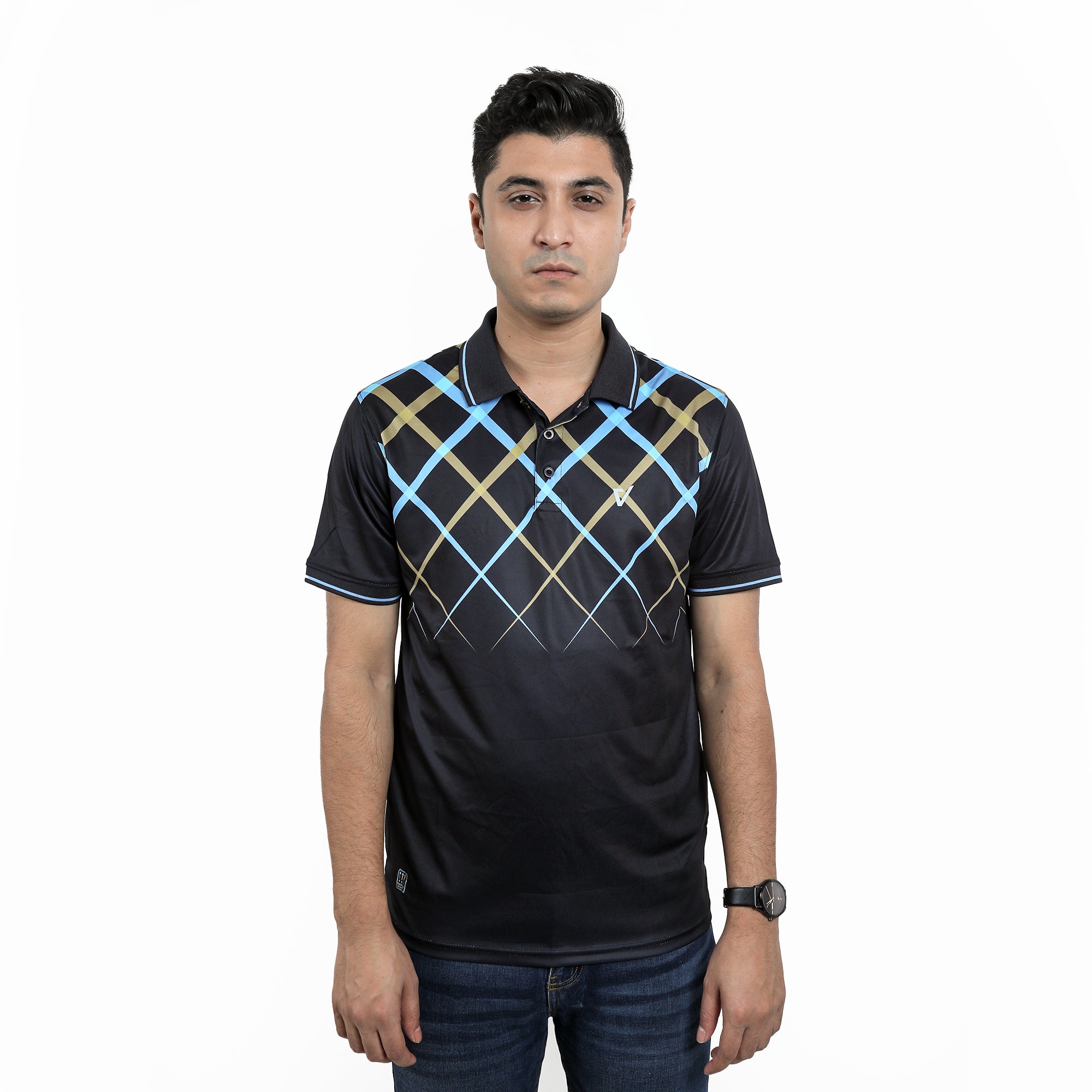 SUBLIMATION HALF SLEEVE  SPORTS POLO SHIRT - Vibrantbd.com