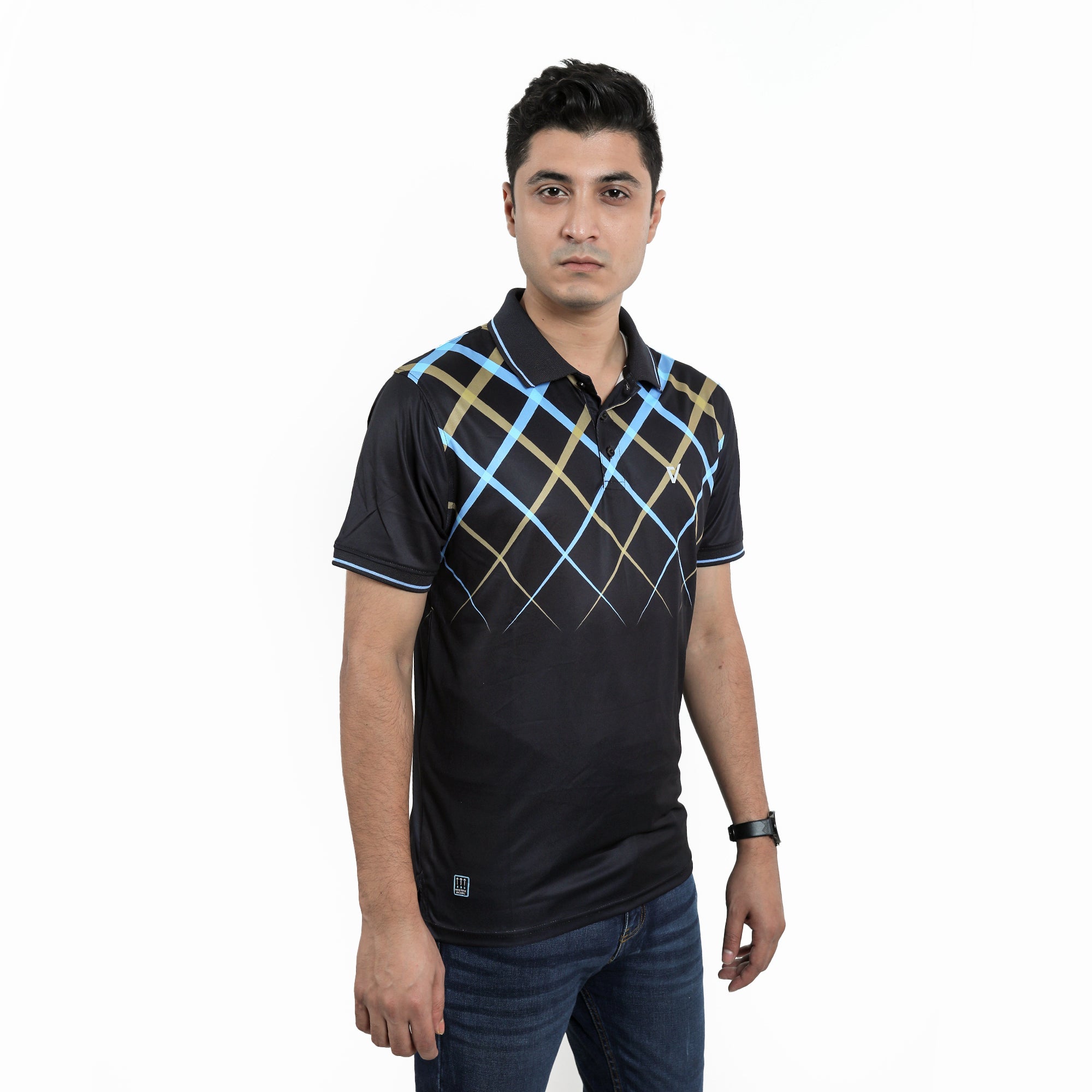 SUBLIMATION HALF SLEEVE  SPORTS POLO SHIRT - Vibrantbd.com