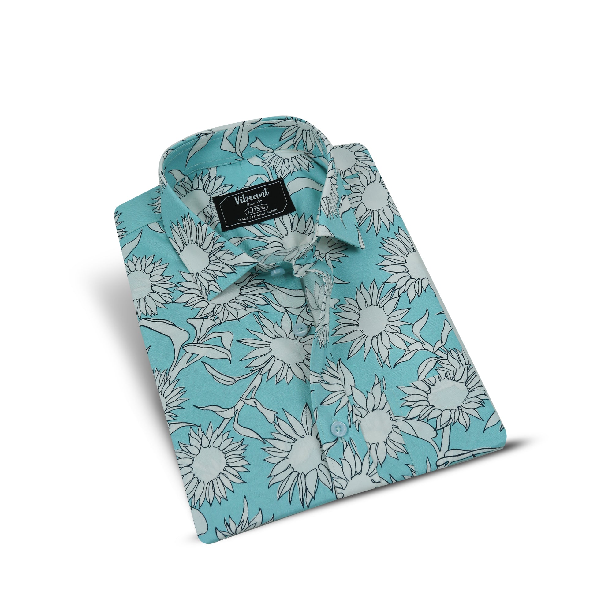 MEN HALF SLEEVE PRINTED SHIRT - Vibrantbd.com