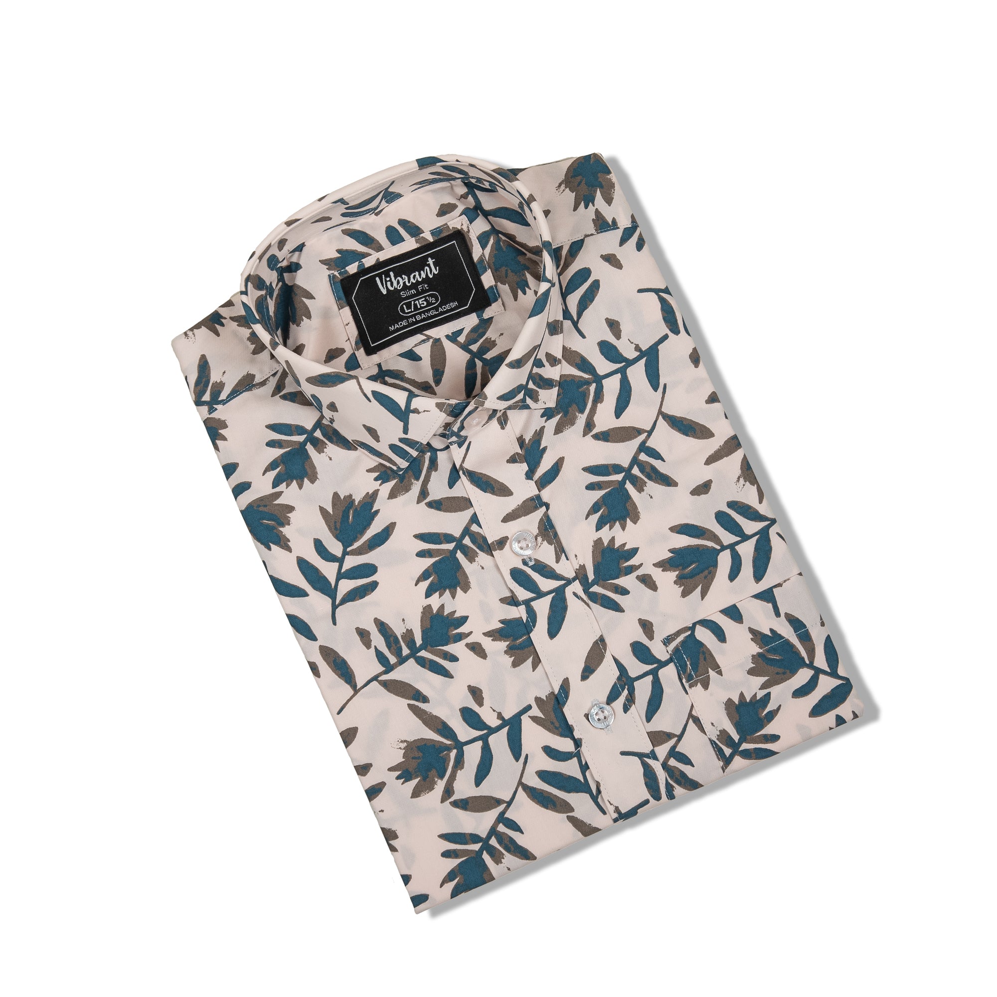 MEN HALF SLEEVE PRINTED SHIRT