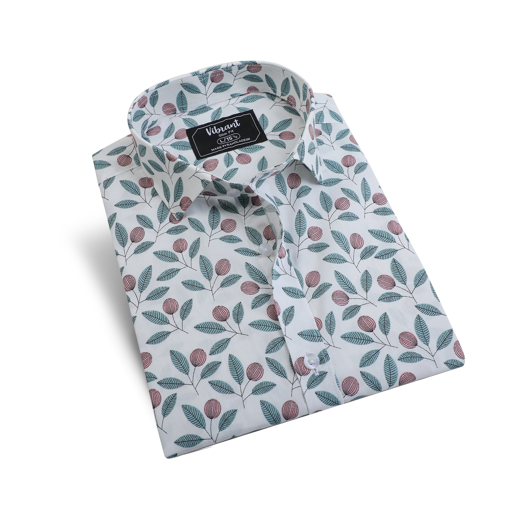 VIBRANT HALF SLEEVE PRINTED  SHIRT FOR MEN - Vibrantbd.com