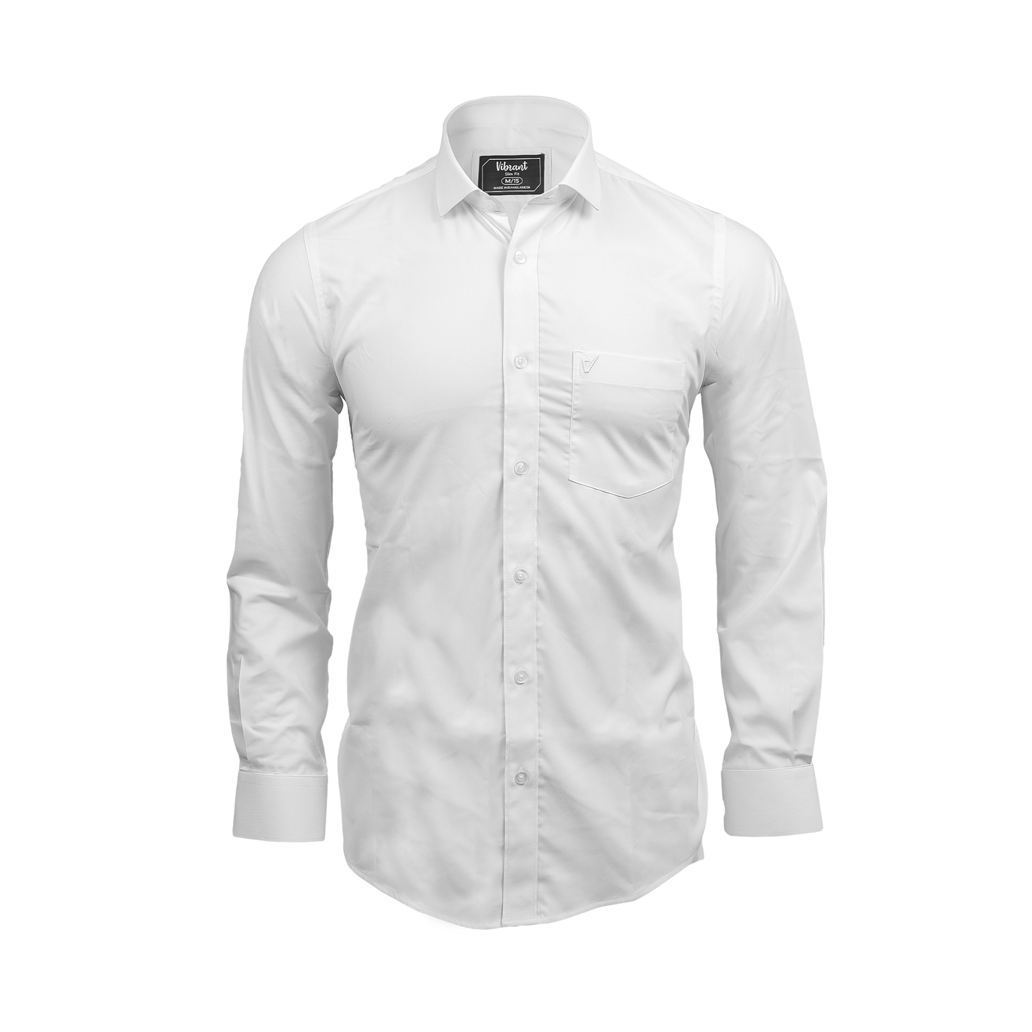 VIBRANT FULL SLEEVE PLAIN SHIRT