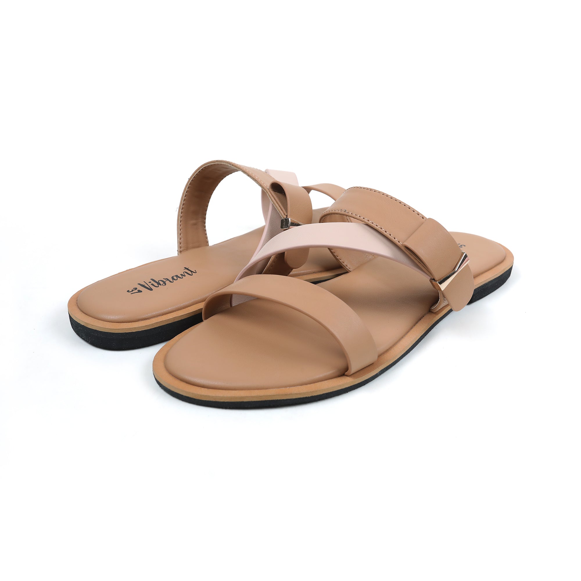 VIBRANT EMILIA LADIES FLAT SANDAL - Vibrantbd.com