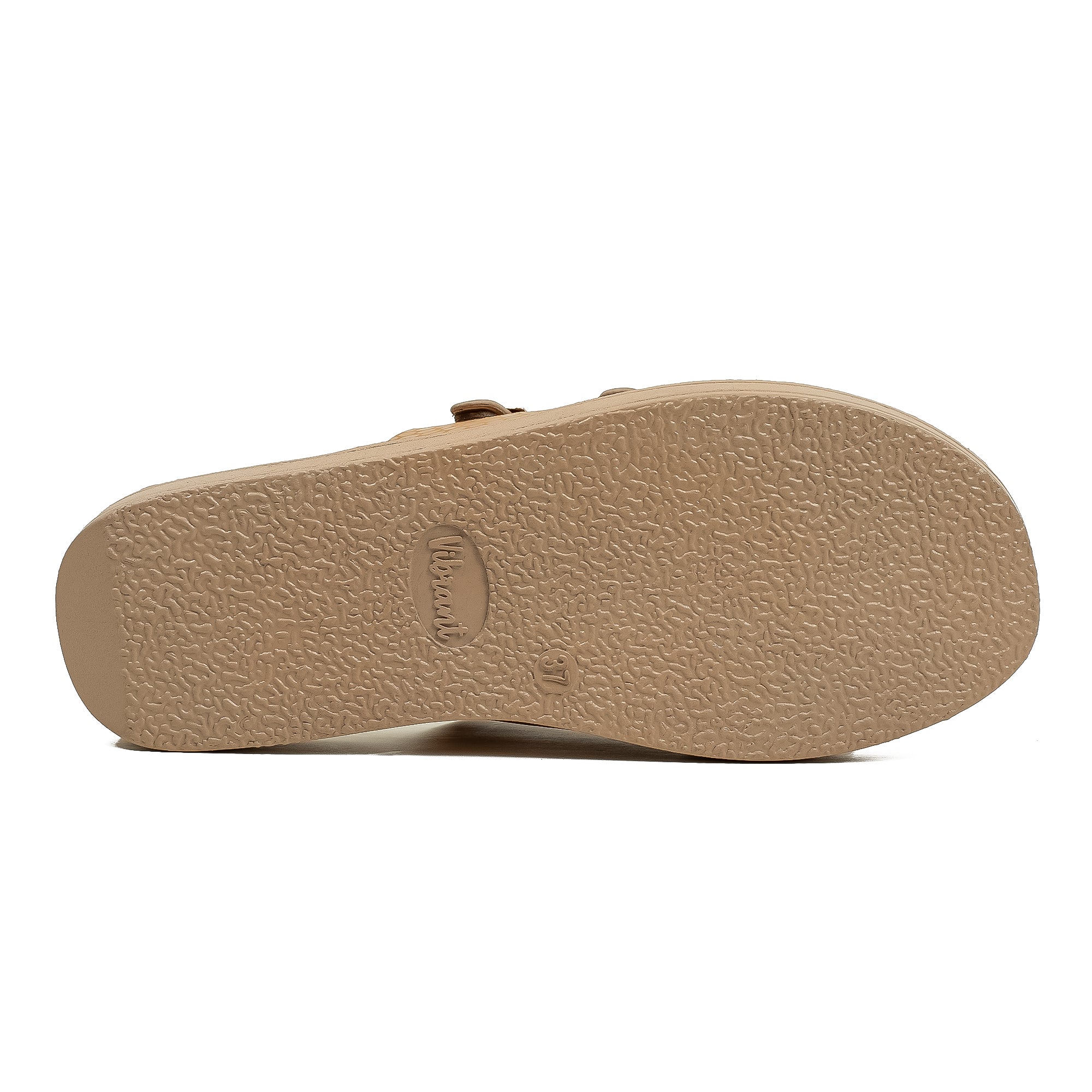 Ladies Dr. Vi Ultimate Comfort Beige Sandal | Stylish PU Upper with TPR Outsole and Cushioned Insole