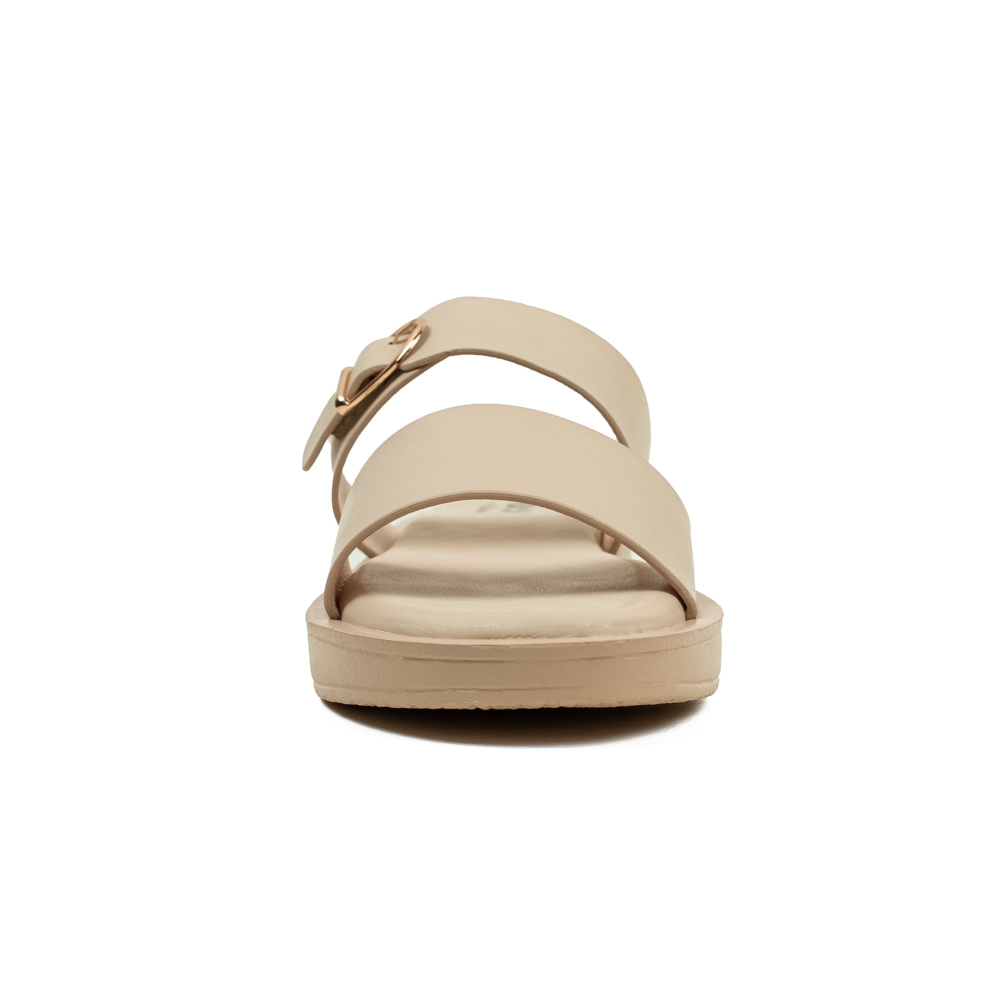 Ladies Dr. Vi Ultimate Comfort Beige Sandal | Stylish PU Upper with TPR Outsole and Cushioned Insole