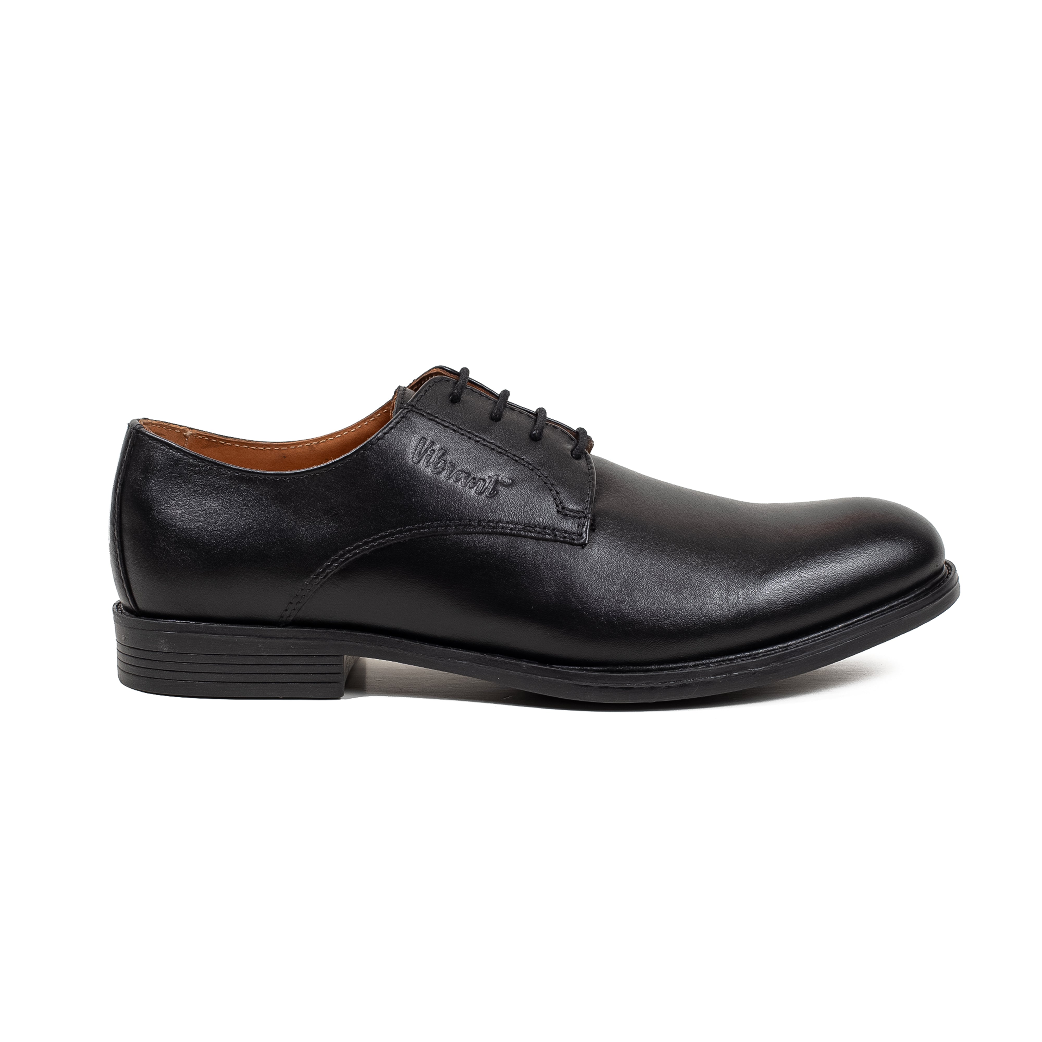 Men's Classic Black Leather Formal Shoes - Vibrant® Premium Derby