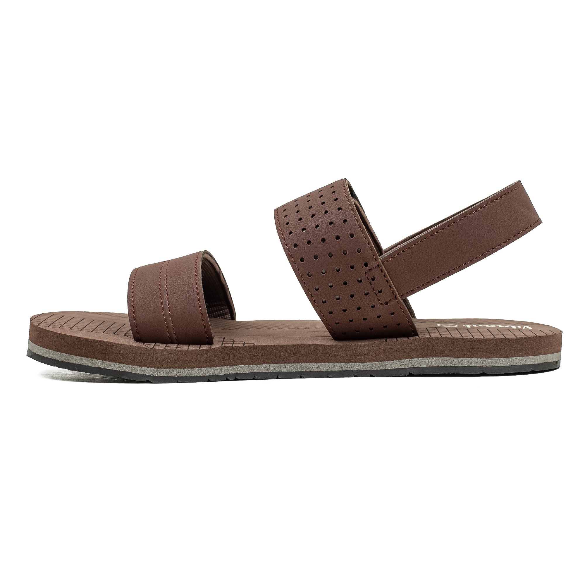 Men's Chocolate Washable Beach Sandal with Comfortable Grip and Durable Design