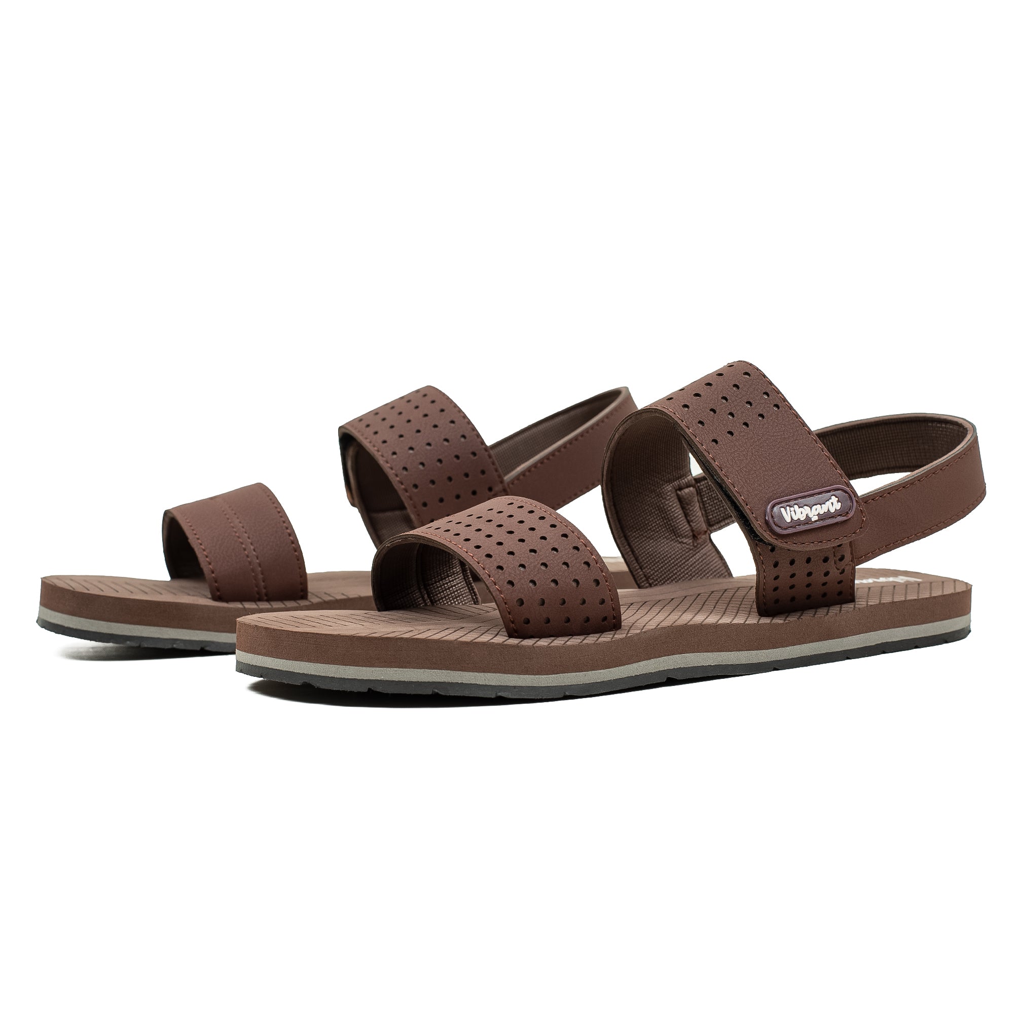 Men's Chocolate Washable Beach Sandal with Comfortable Grip and Durable Design