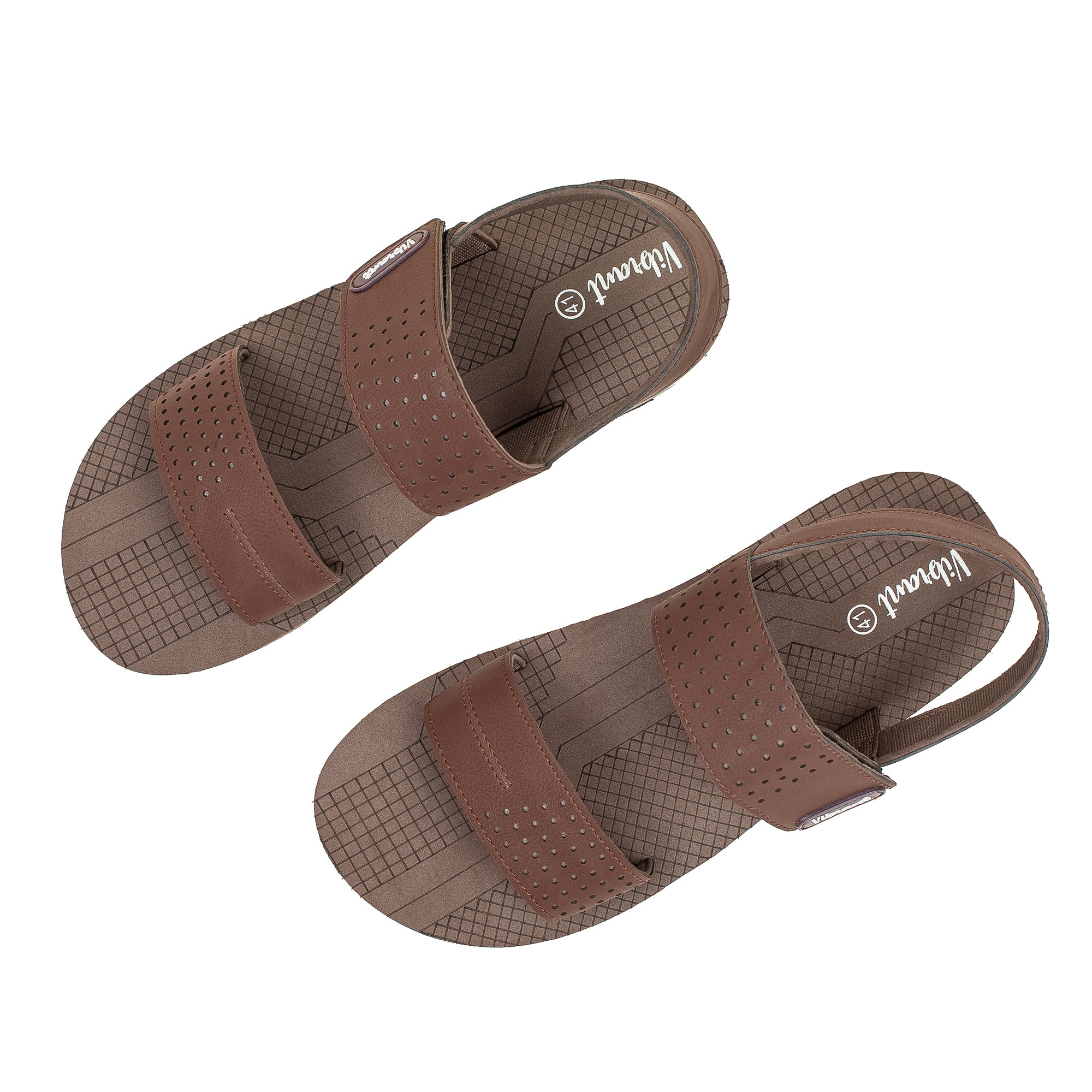 Men's Chocolate Washable Beach Sandal with Comfortable Grip and Durable Design