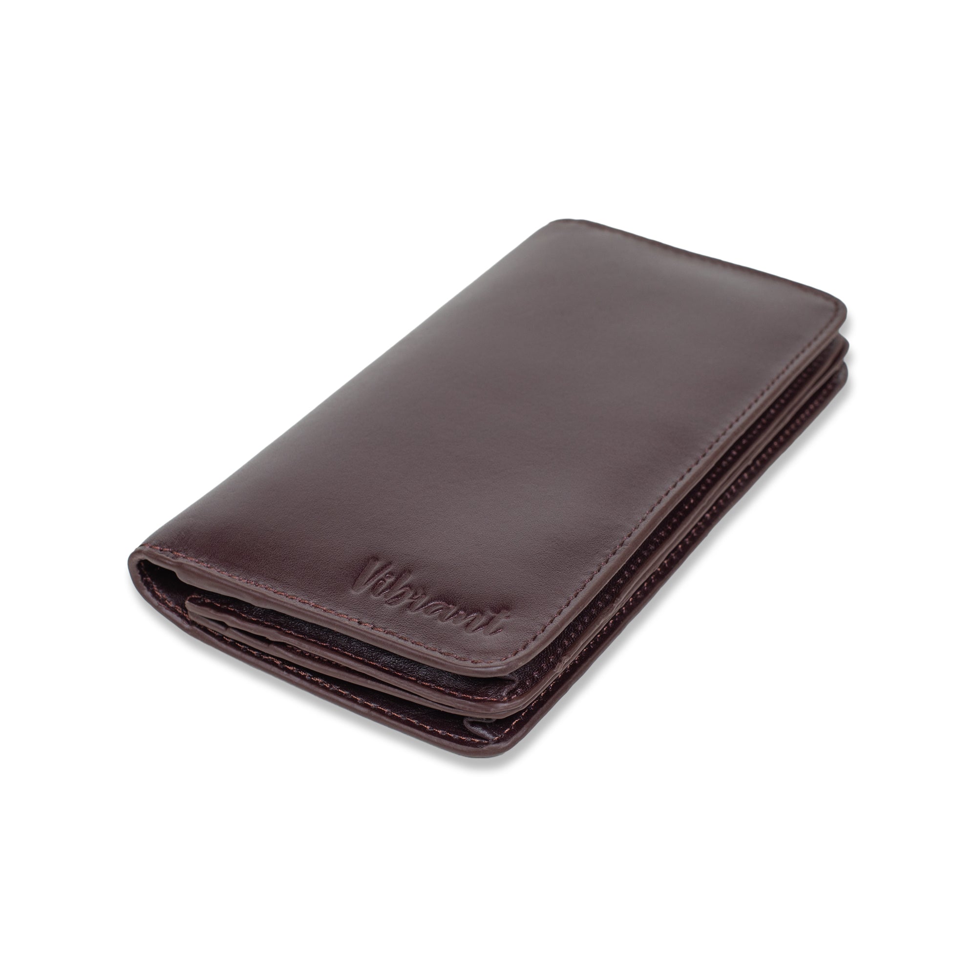 VIBRANT LEATHER MEN LONG WALLET