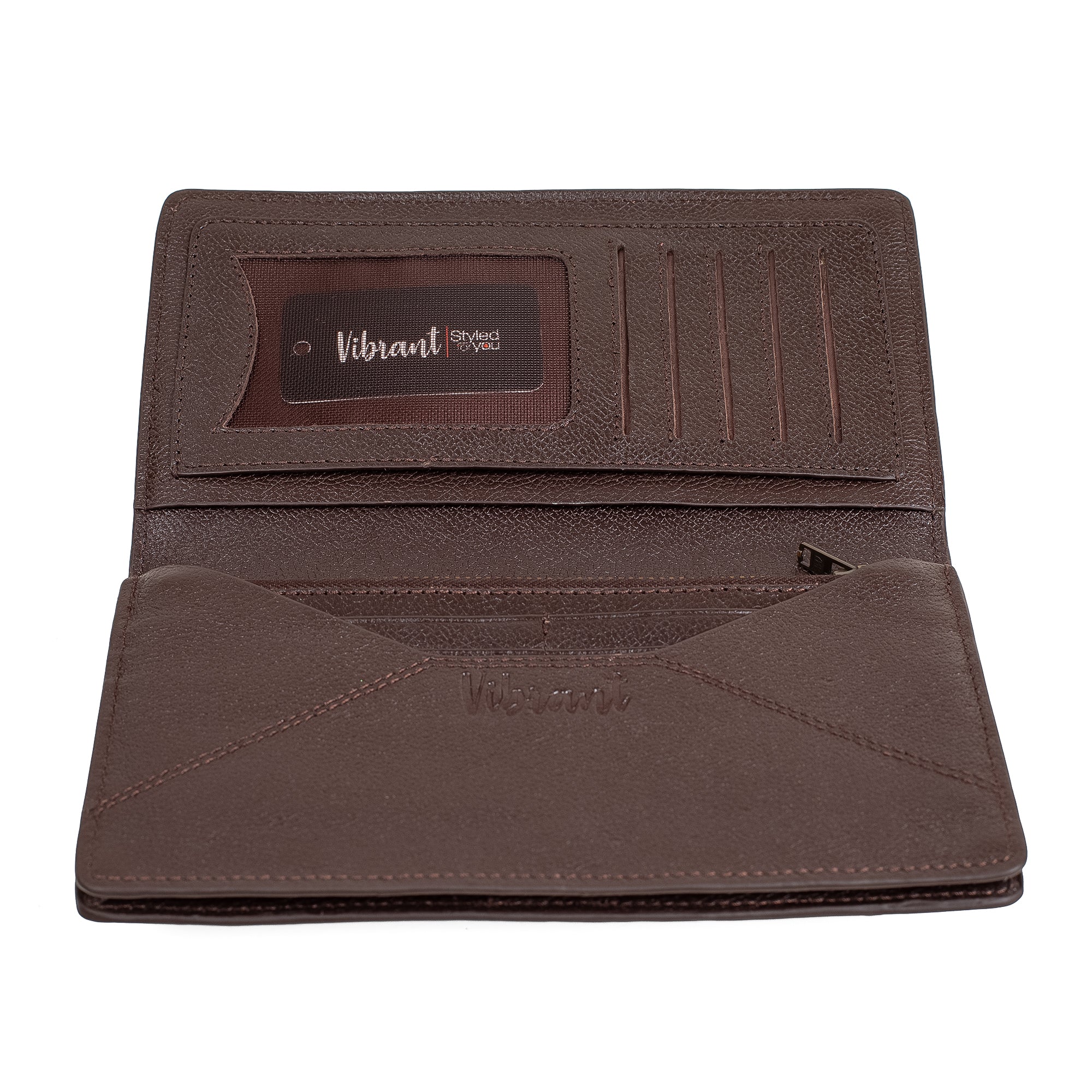 VIBRANT LEATHER MEN LONG WALLET