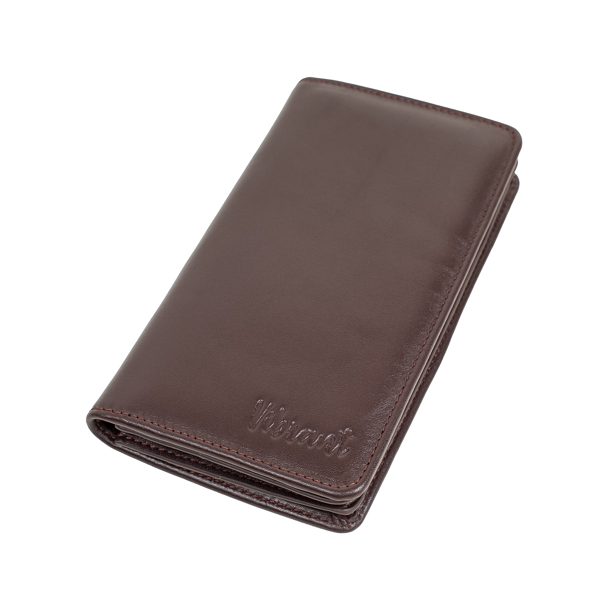 VIBRANT LEATHER MEN LONG WALLET