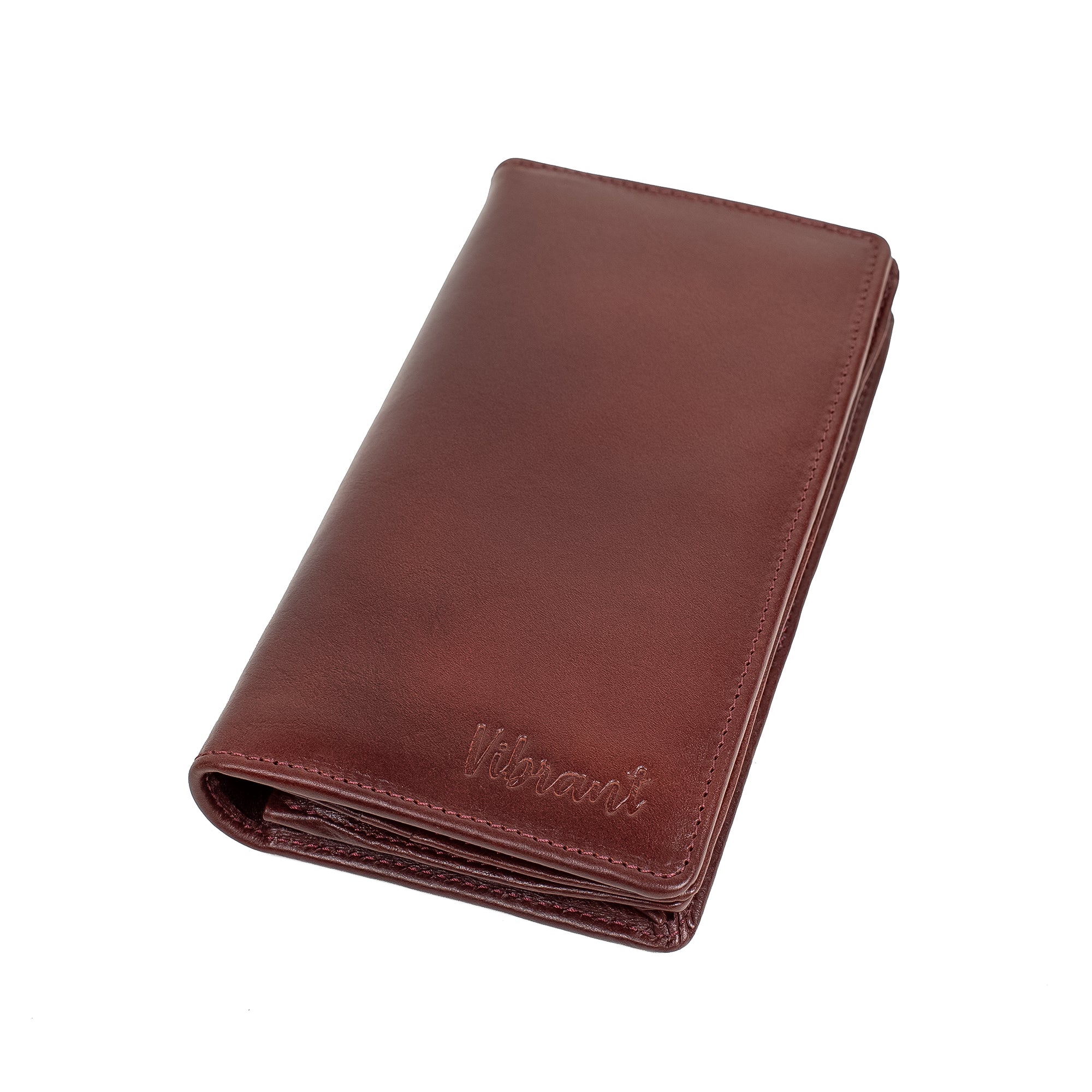 VIBRANT LEATHER MEN LONG WALLET