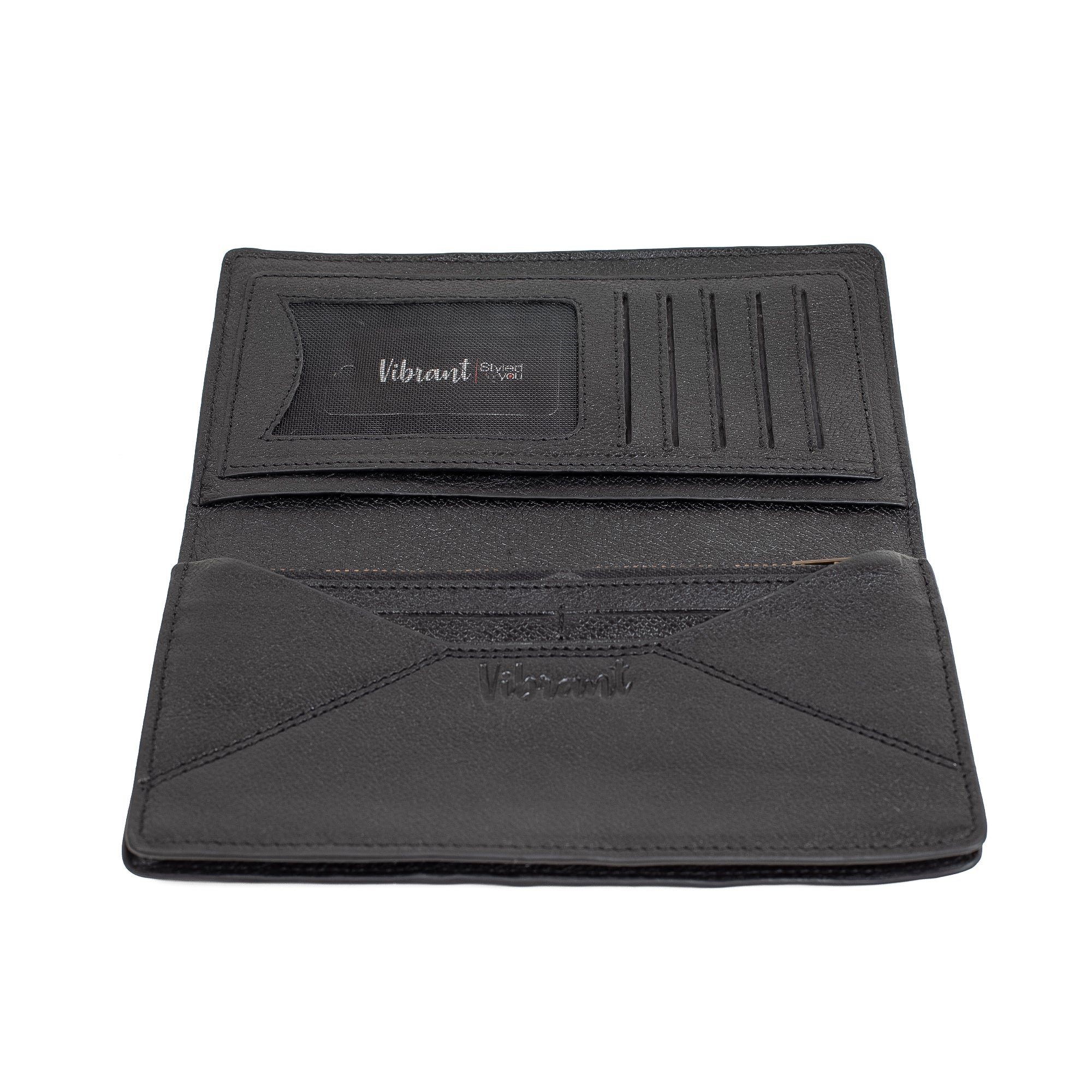 VIBRANT LEATHER MEN LONG WALLET