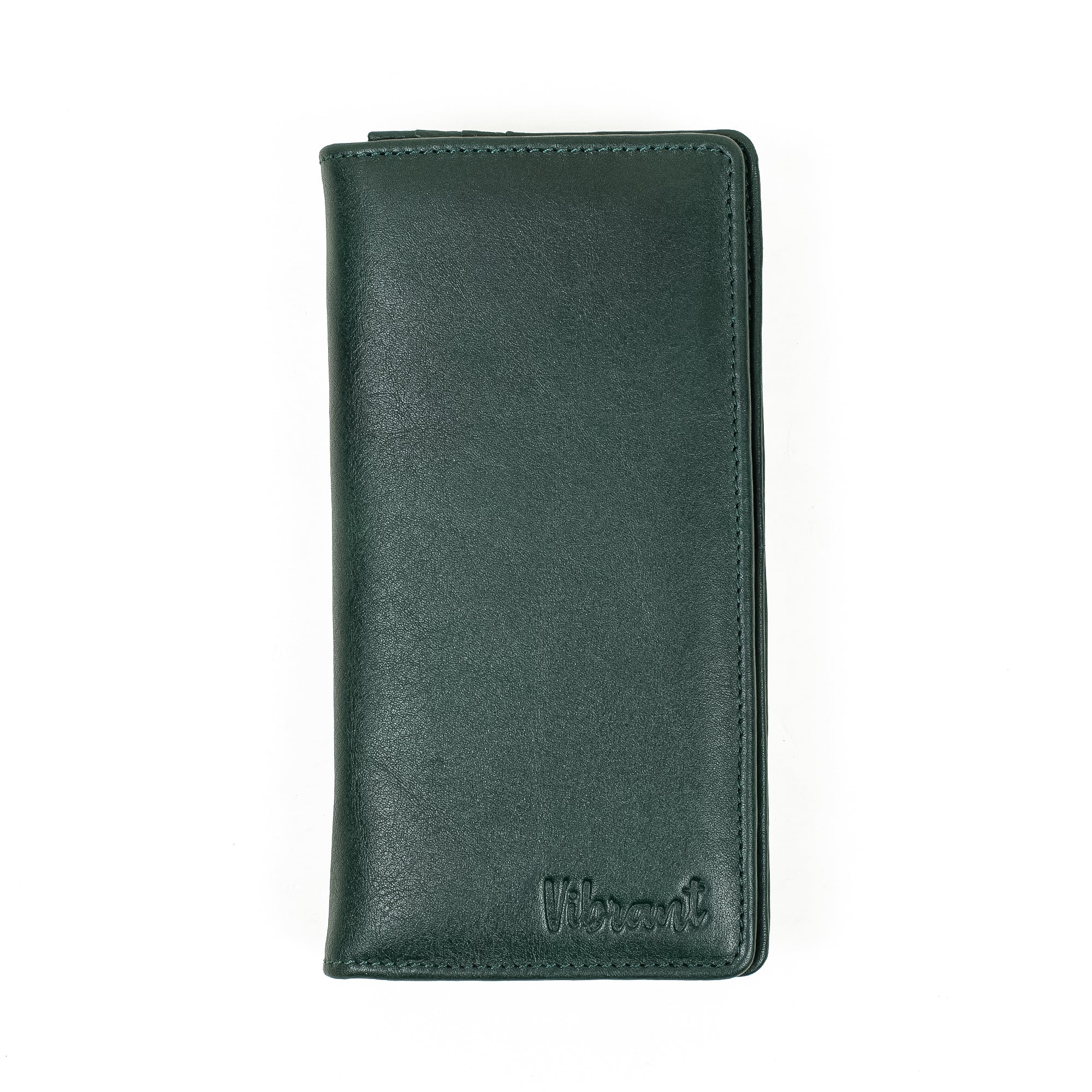 Men's Leather Long Wallet with Smartphone Holder | Vibrant® Sleek and Functional Design with Ample Storage