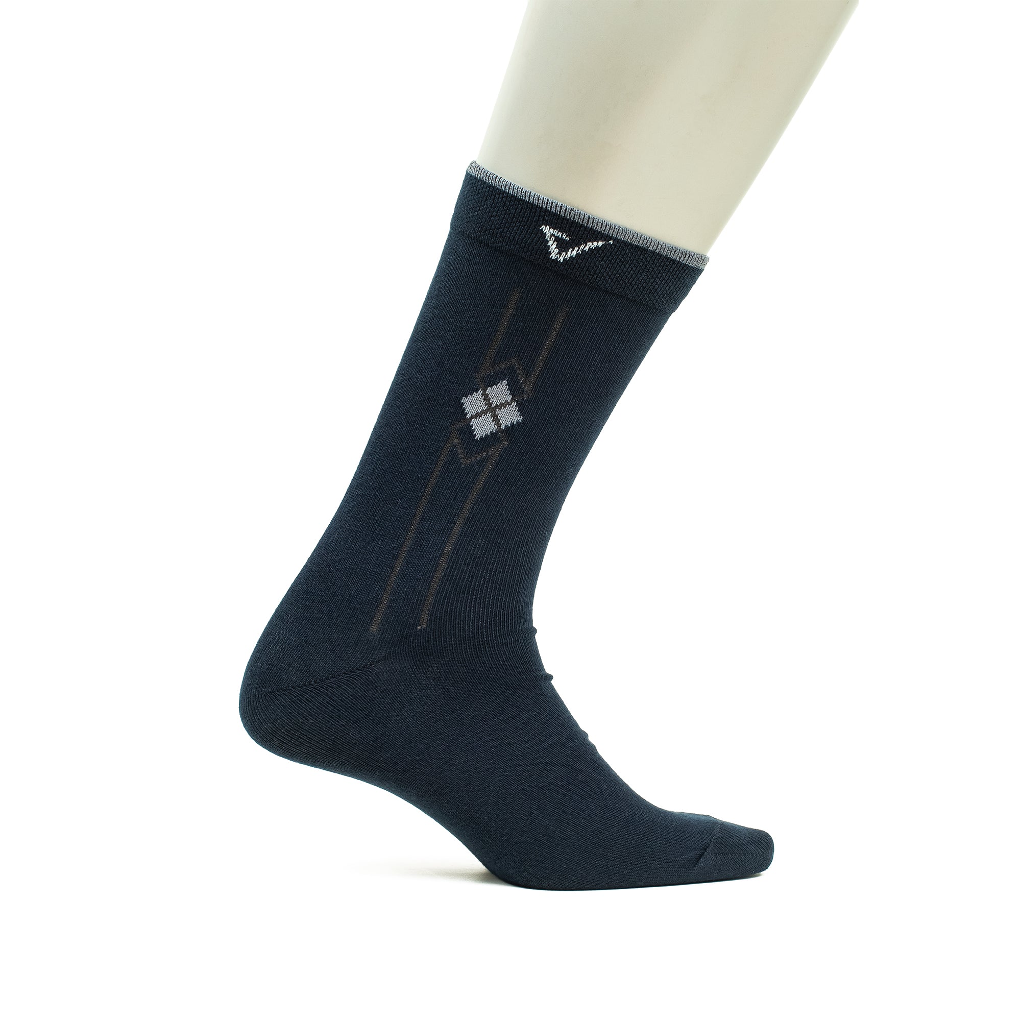 Men's Anti-Odor Hi-Cut Winter Socks | Vibrant® Cotton Mix with Spandex for Ultimate Comfort