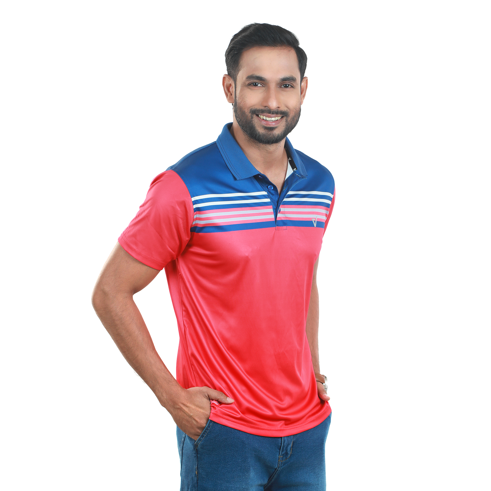 HALF SLEEVE MEN SPORTS POLO SHIRT - Vibrantbd.com