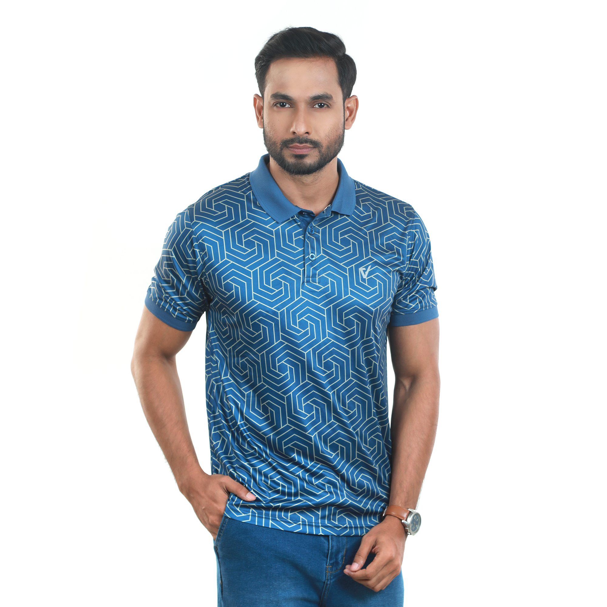 HALF SLEEVE MEN SPORTS POLO SHIRT - Vibrantbd.com